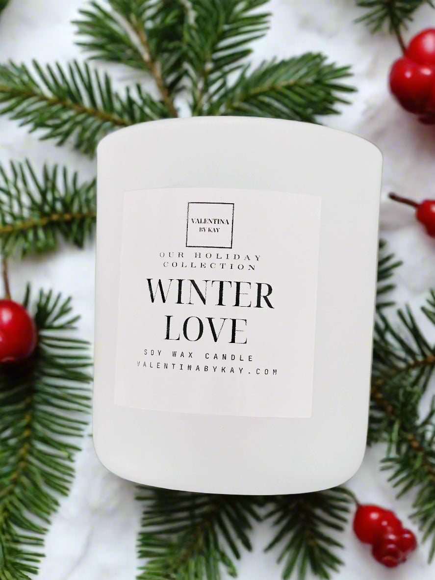 Winter Love- Soy Candle