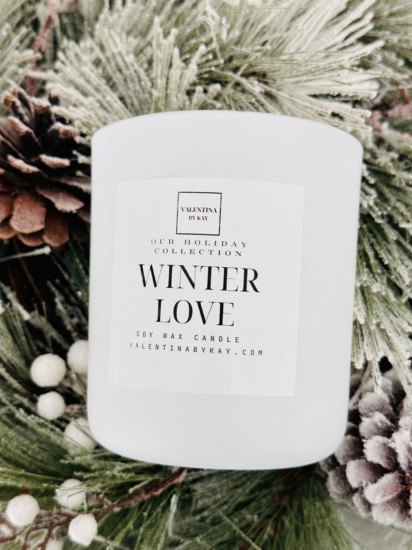 Winter Love- Soy Candle